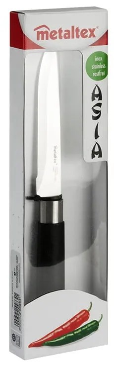 Cuțit din oțel inoxidabil Metaltex Asia, lungime 24 cm