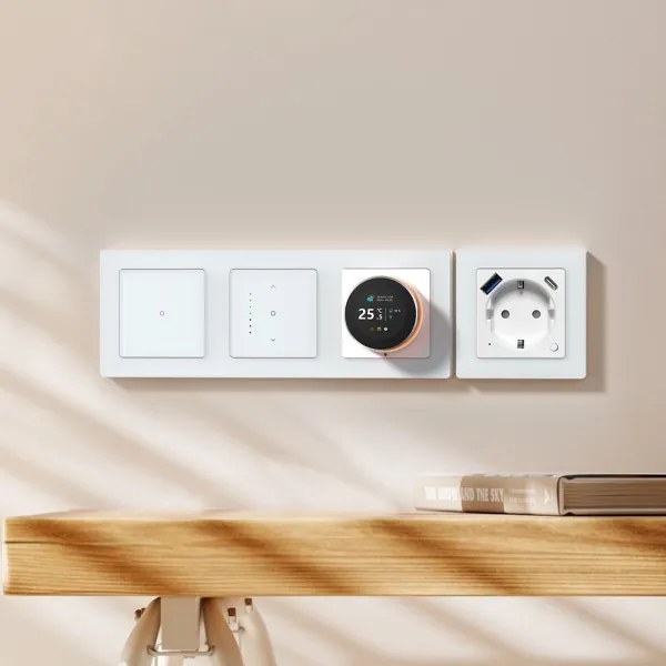 Immax NEO 07549L - Întrerupător SMART cu un buton, 230 V