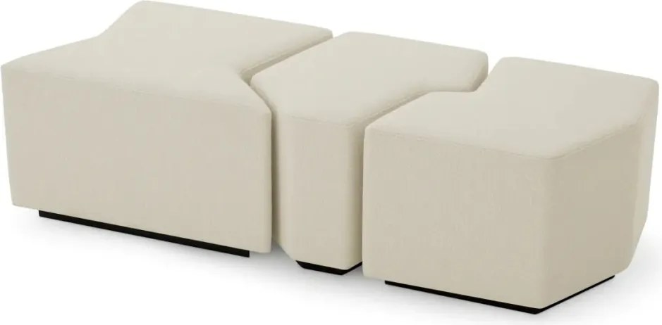 Set de 3 tabureti design LUX Filbert