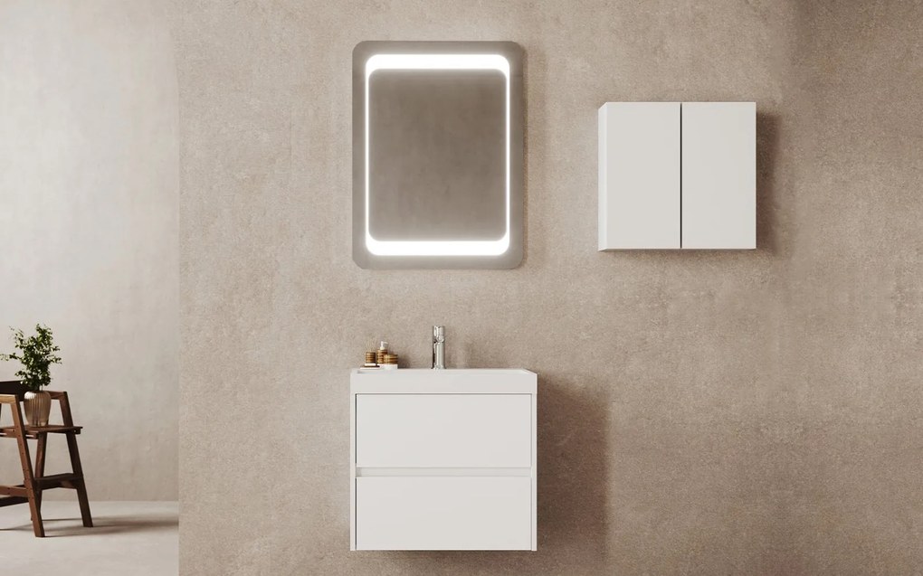 Set lemn masiv Mobilier Baie Suspendat Paige Model P1