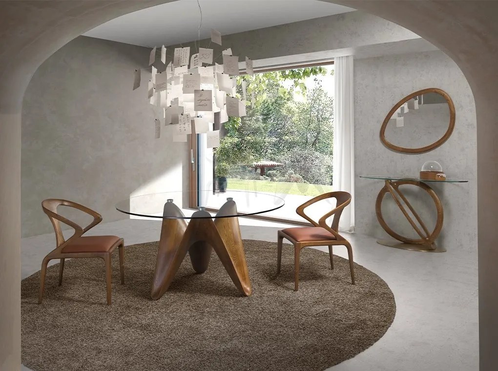 Oglinda decorativa design LUX Ovalada 95x75cm