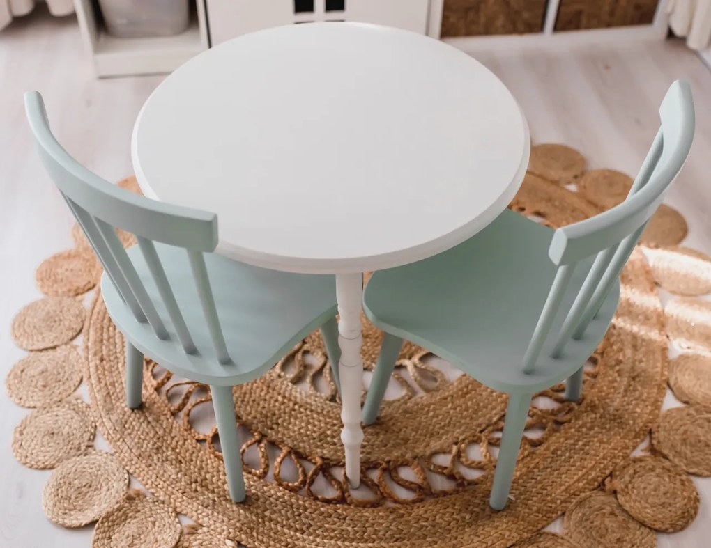 Set masa si scaune pentru copii Oxford mint