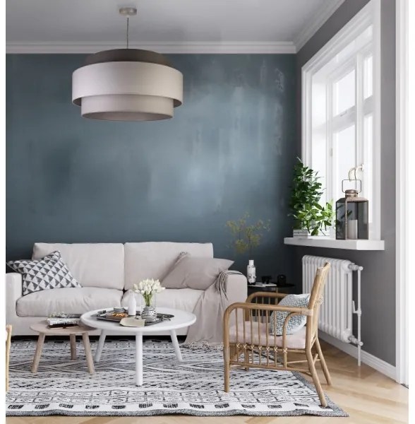 Lustră pe cablu Duolla SPACE 1xE27/40W/230V d. 50 cm