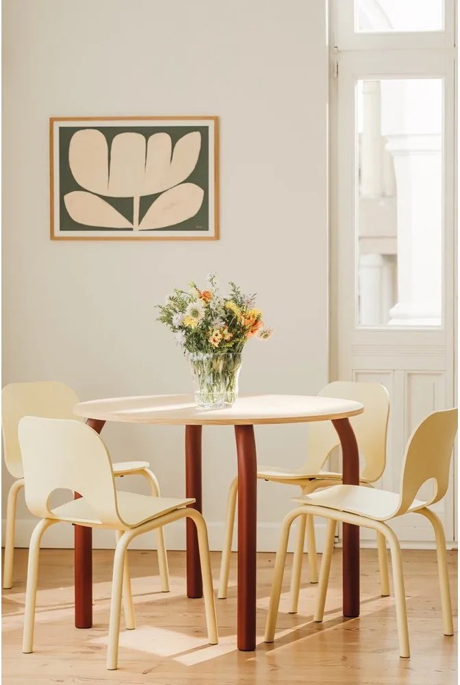 Masă de dining rotundă ø 100 cm Meko – noo.ma