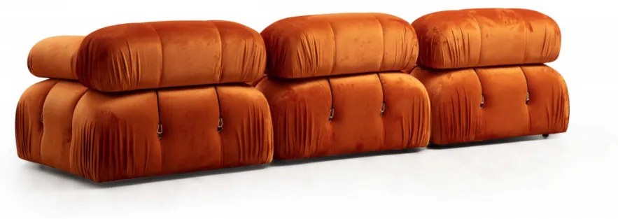 Fotoliu Modular Bubble L1, Portocaliu