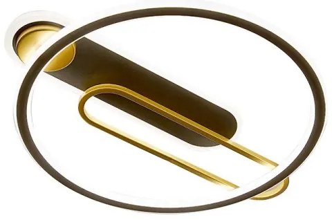 Plafonieră LED dimabilă LED/60W/230V 3000-6500K negru + telecomandă