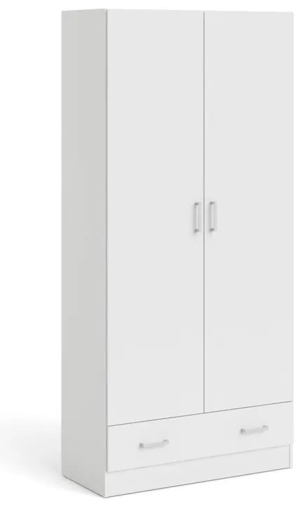 Șifonier alb 79x170 cm Space – Tvilum