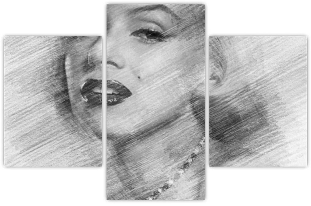 Tablou - Portretul lui Marilyn Monroe (90x60 cm)