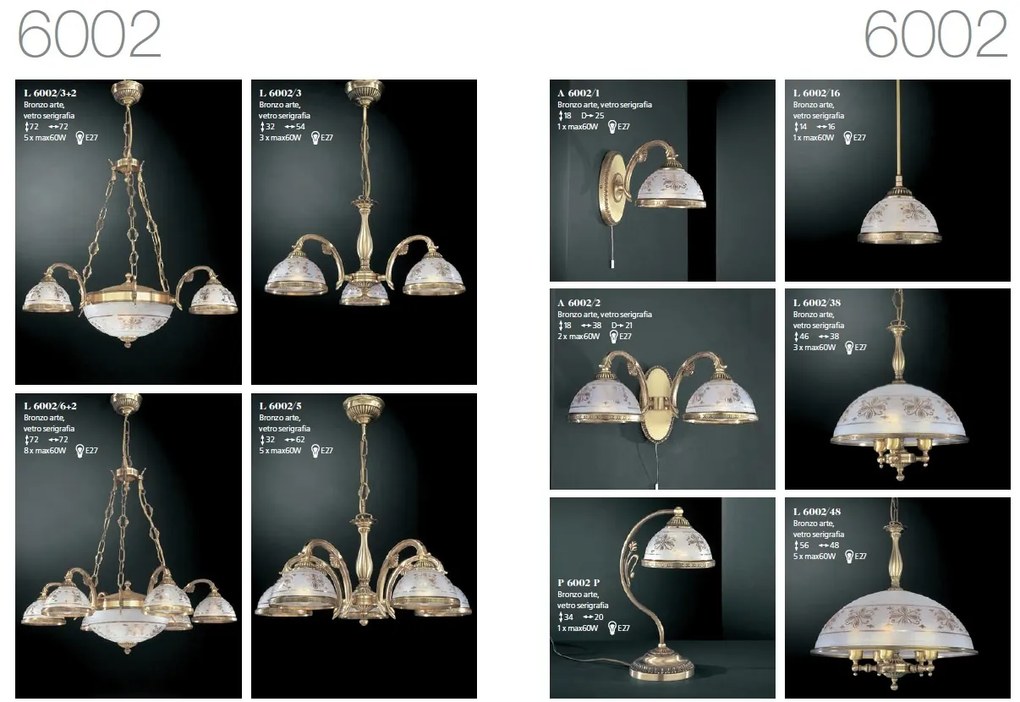 Lustra, Pendul clasic design italian realizat manual 6002