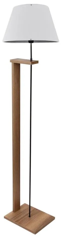 Lampă de podea AYD, 1xE27, 40W, 230V, alb/maro