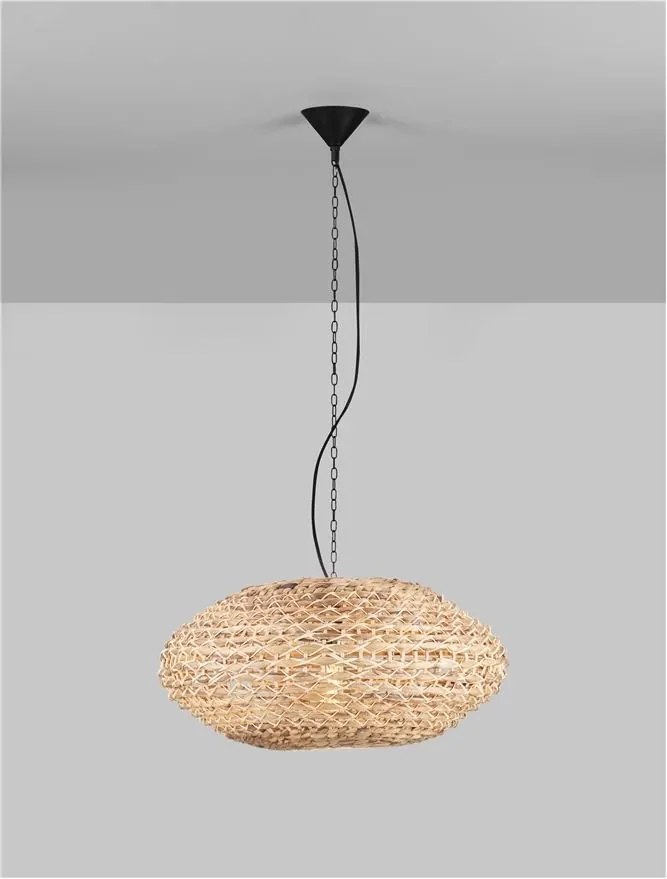 Lustra boho style design natural Bola
