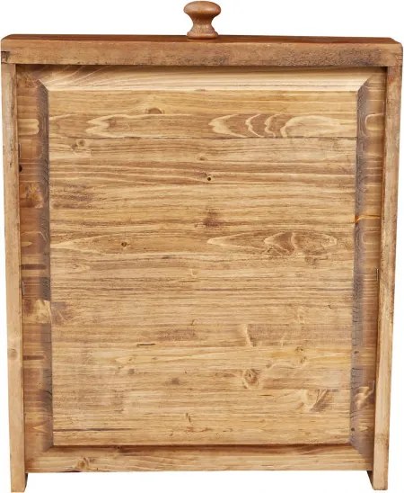 Masa fixa, L120 80 H80 cm, cu sertar, lemn masiv natur antic