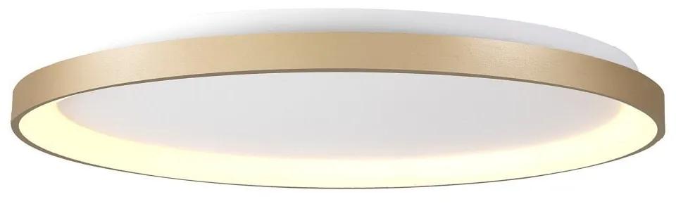 Plafoniera LED cu telecomanda design circular NISEKO II Gold 90cm