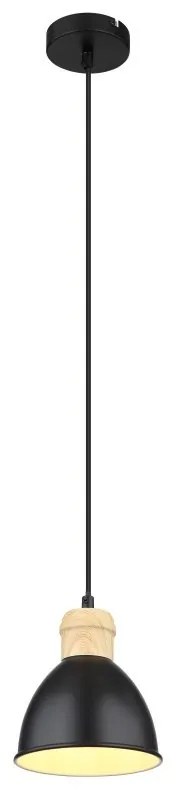 Pendul design industrial WIHO negru