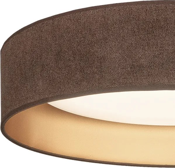 Brilagi-LED Lampă reglabilă VELVET SM. 24W/230V 3000-6000K Ø 45 cm maro/auriu WT+DO