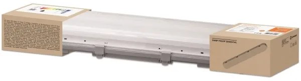 Corp de iluminat LED fluorescent industrial DAMP T8 2xG13/7W/230V IP65 Ledvance