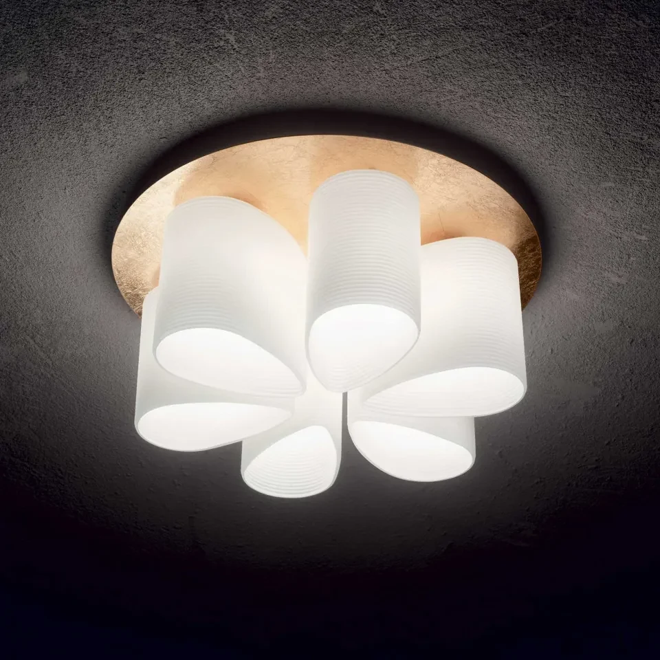 Plafoniera alba aurie Daisy pl6- 247779