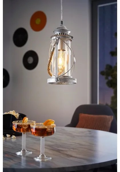 Eglo 49214 - Lustra BRADFORD 1xE27/60W/230V