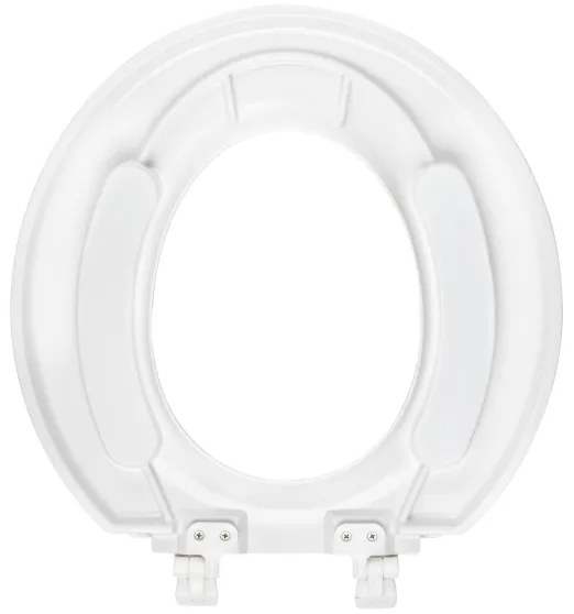 WENKO 25112100 - Capac WC TORINO 44 x 43,5 cm, alb