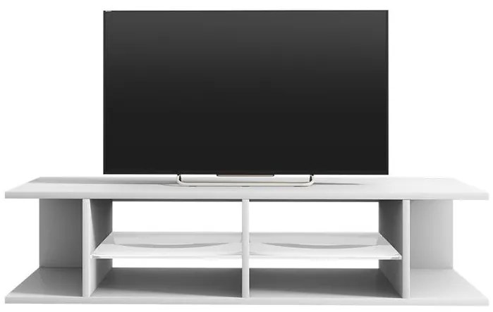 Masă TV Monty 137 (cu iluminat) (alb). 1098626