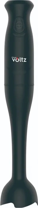 Blender manual Oliver Voltz OV51112P, 400 W, 1 viteza, Accesoriu de pasare din plastic, Negru