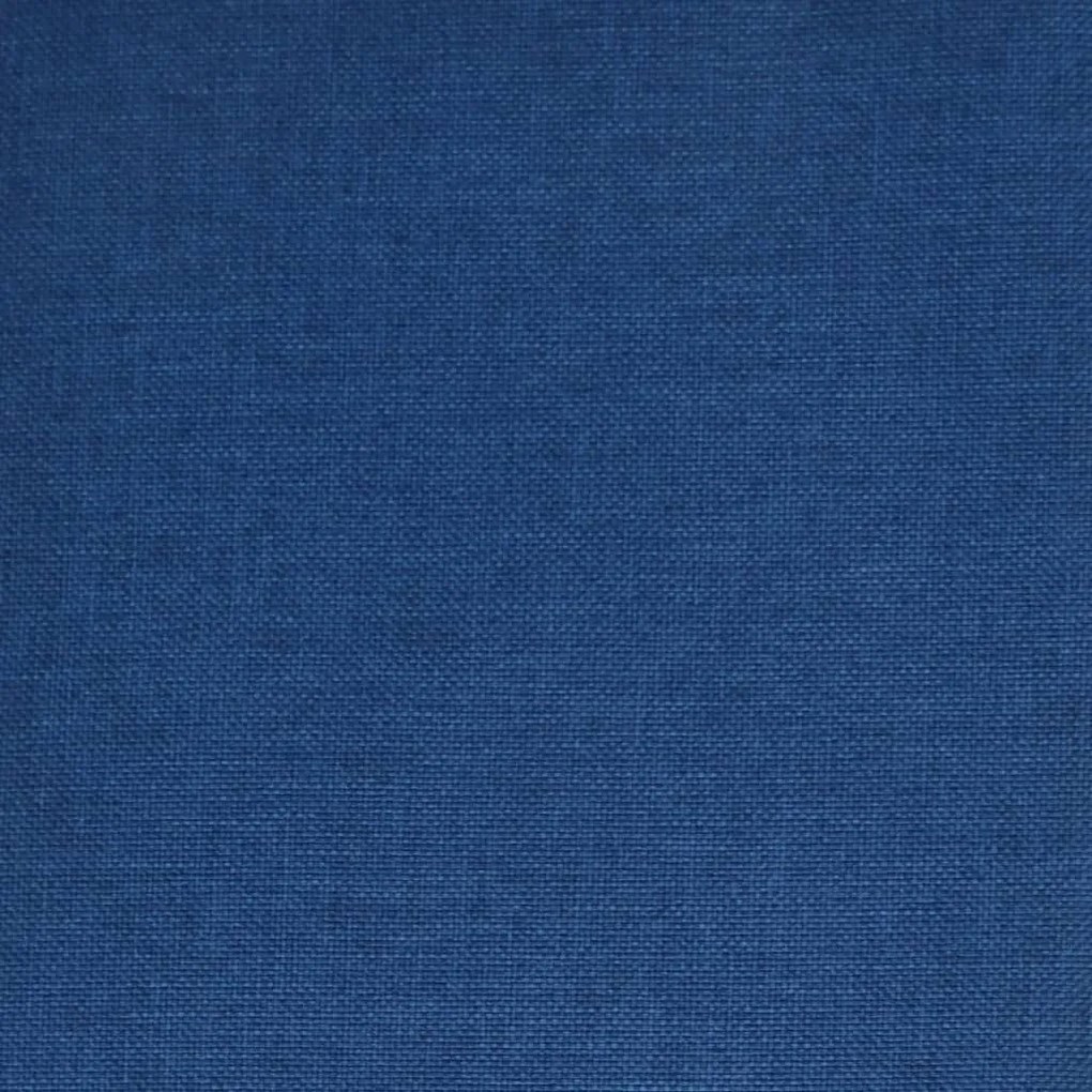 Scaune de sufragerie pivotante, 2 buc., albastru, textil 2, Albastru
