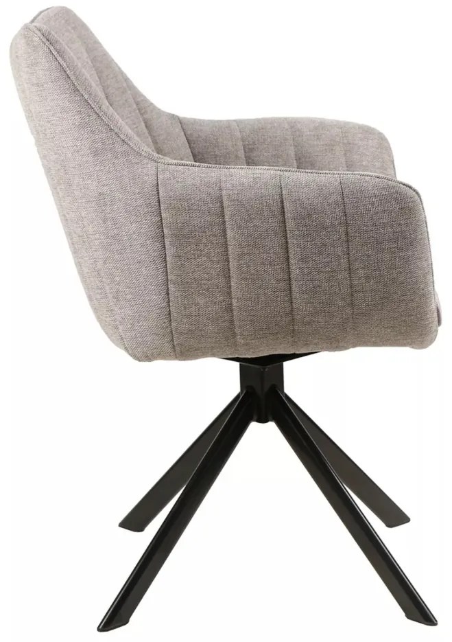 Scaun rotativ Azalia gri/negru Brego07