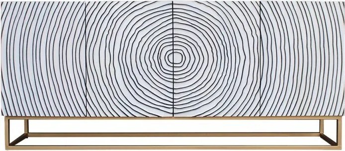 Comoda cu model 3D Zen Circle 177cm