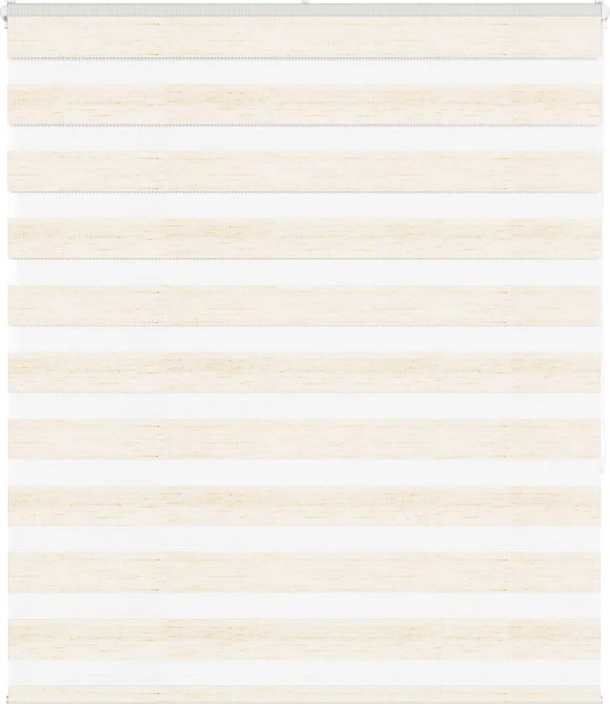 vidaXL Jaluzea tip zebra 135x150 cm lățime țesătură 130,9 cm poliester
