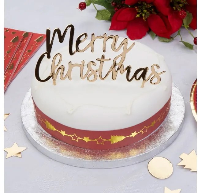 Decorațiune pentru tort Neviti Dazzling Christmas
