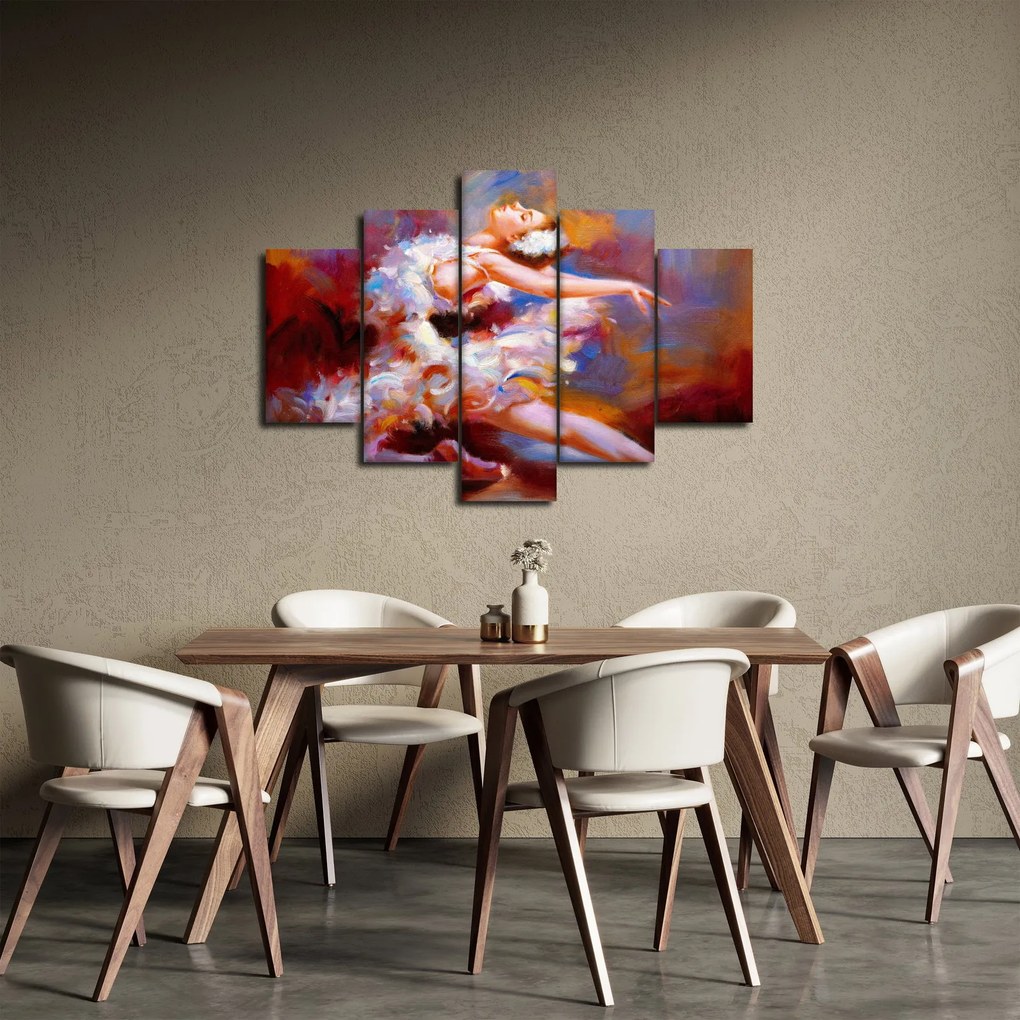 Tablou - Balerină,pictură (150x105 cm)