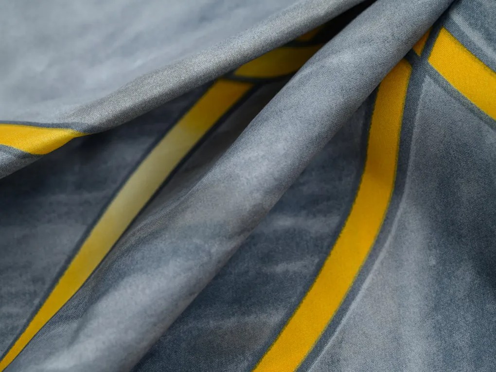 Lenjerie de pat din microfibra RYNETH gri Dimensiune lenjerie de pat: 70 x 80 cm | 140 x 200 cm