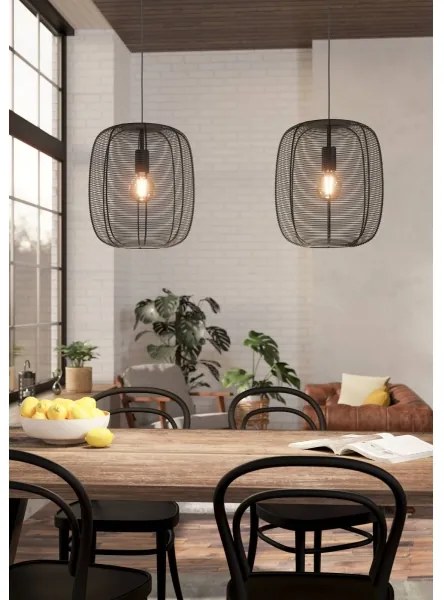 Lustră pe cablu Eglo 43966 RINROE 2xE27/40W/230V