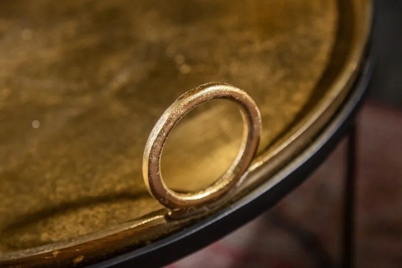 Set de 2 masute design industrial Elements Oriental