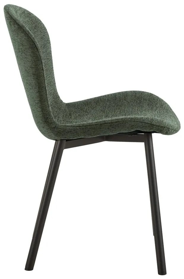 Scaun de dining verde închis Esra – Actona