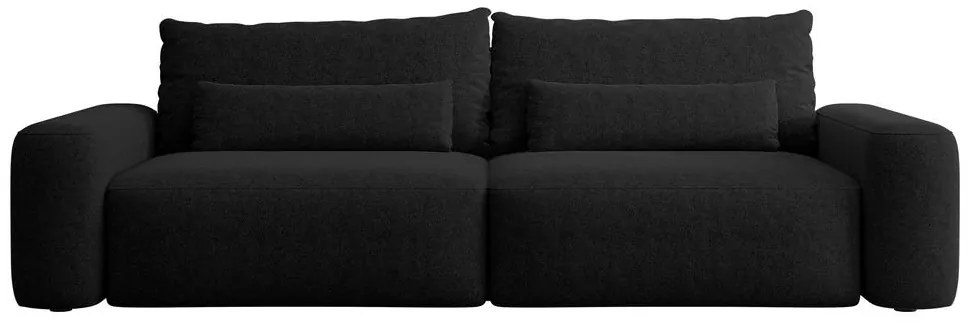 Canapea trei locuri Carlito 3  (negru). 1099595