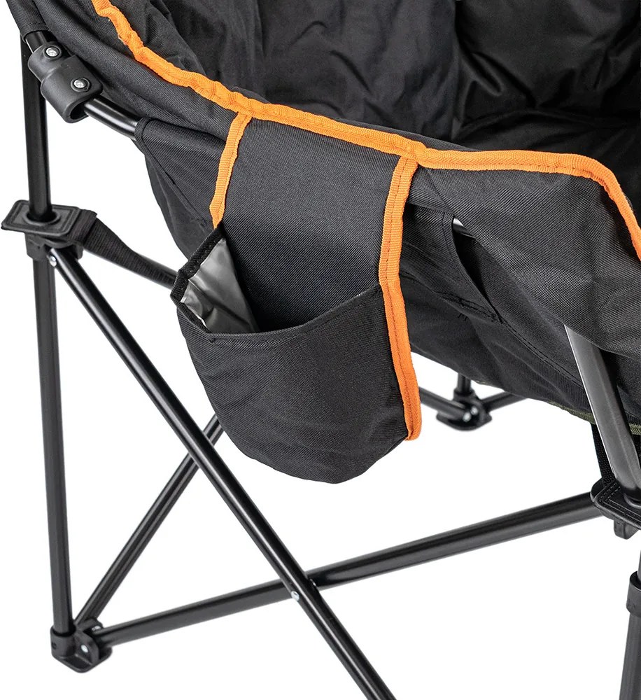 Leziter fotoliu de pescuit negru