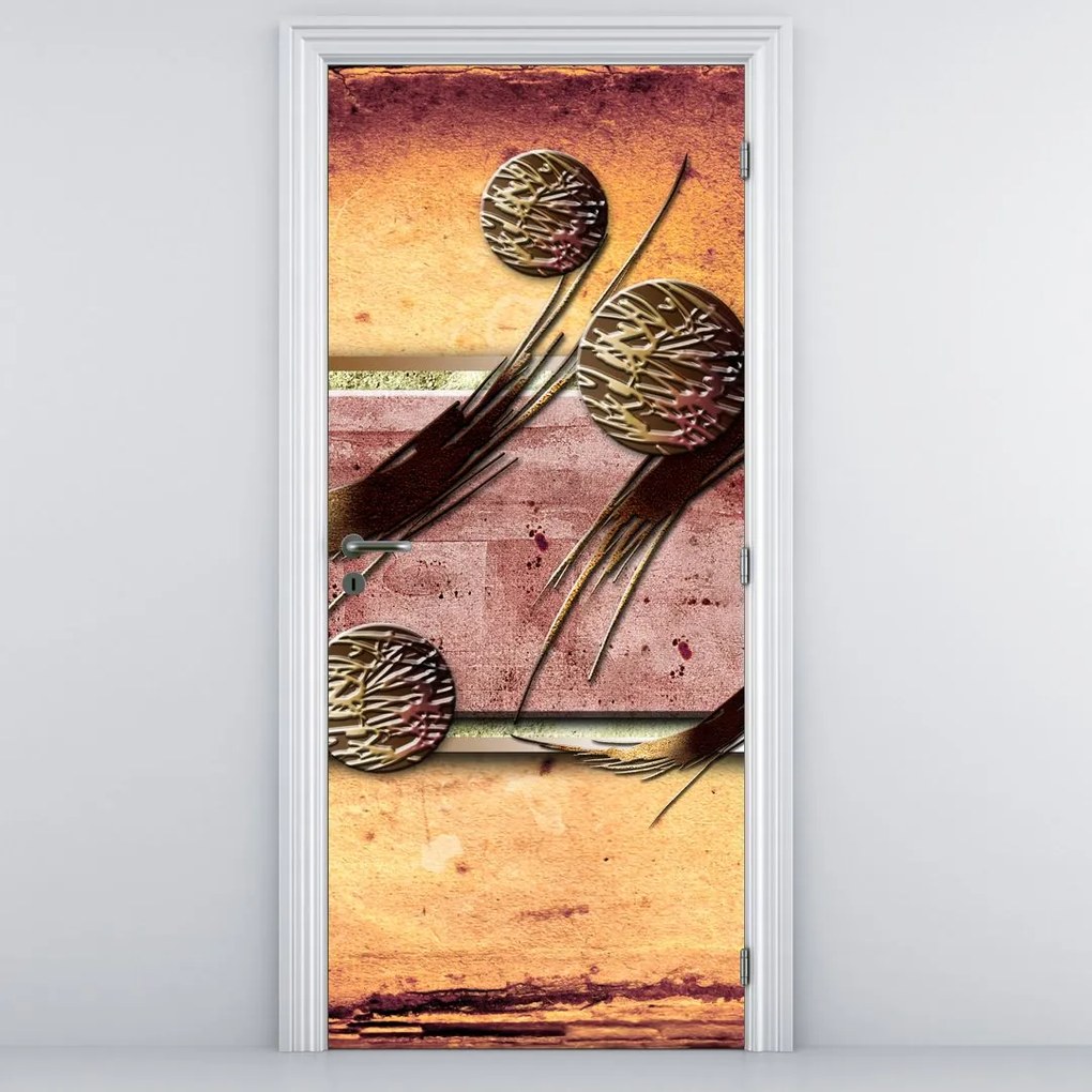 Fototapet pentru ușă - Abstract (95x205cm)