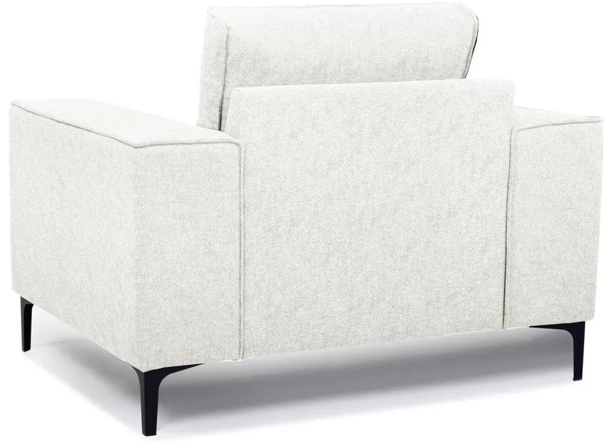 Fotoliu alb Copenhagen - Scandic