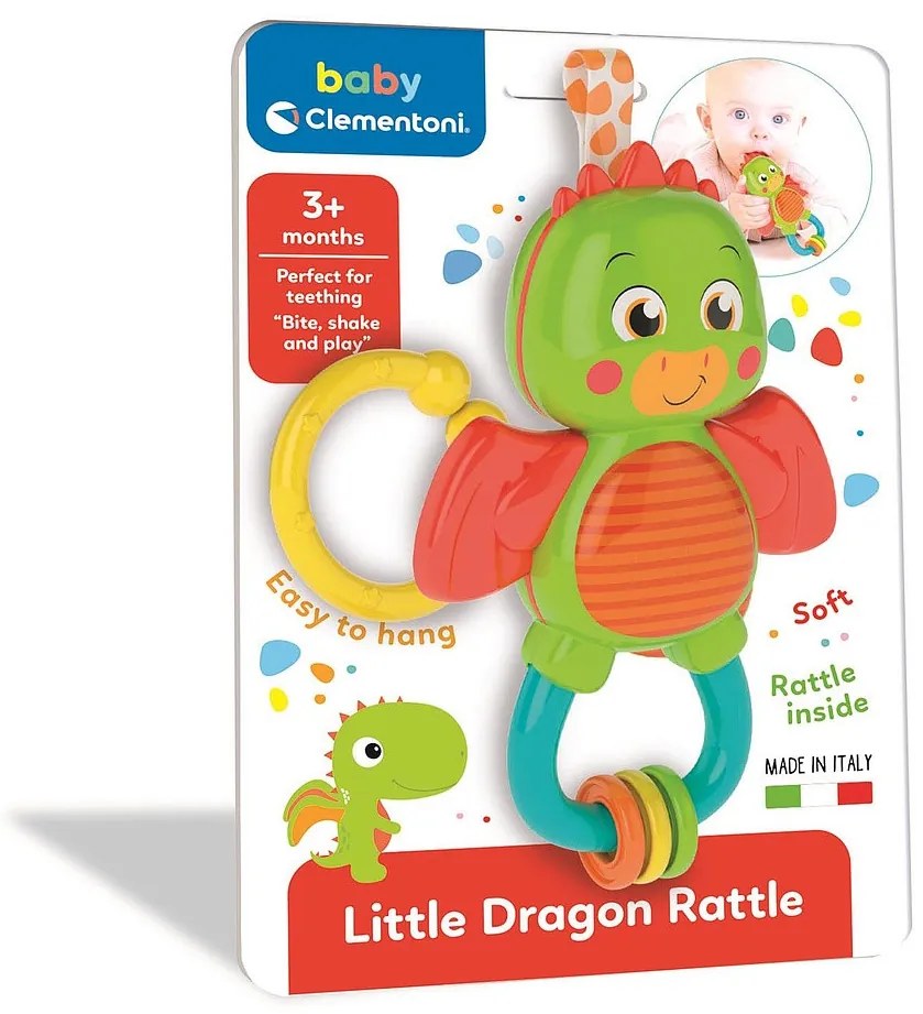 Dragon Little zgomot de bebeluș Clementoni