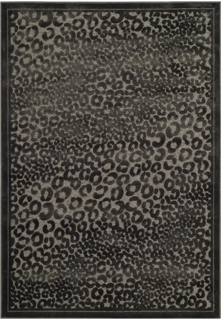 Covor Modern & Geometric Elia, Negru/Multicolor, 122x170