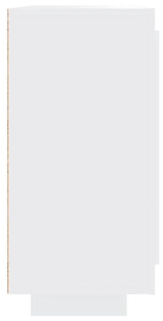 Servanta, alb, 92x35x75 cm, lemn compozit 1, Alb