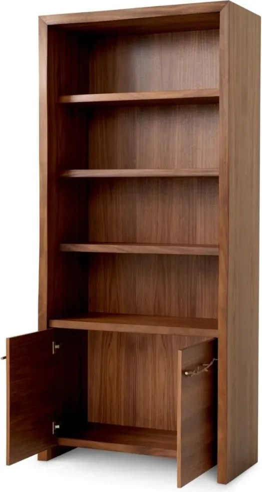 Vitrina design LUX, Furnir de nuc, Charford