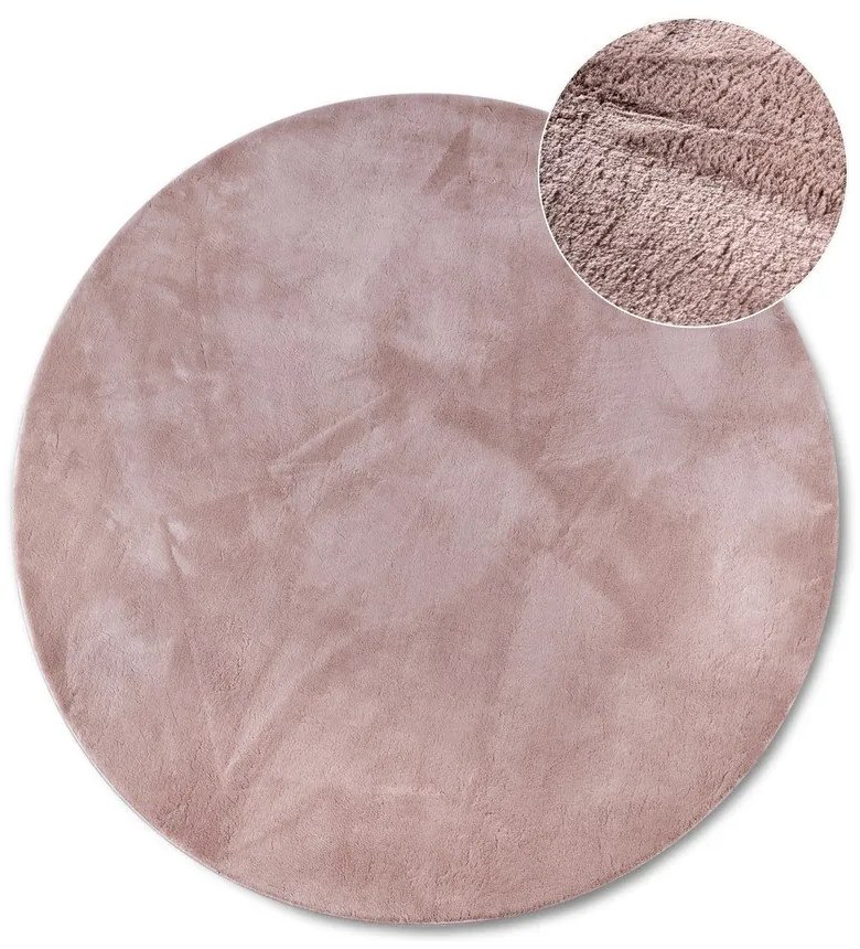 Covor roz prăfuit rotund ø 160 cm Leon – Villeroy&amp;Boch