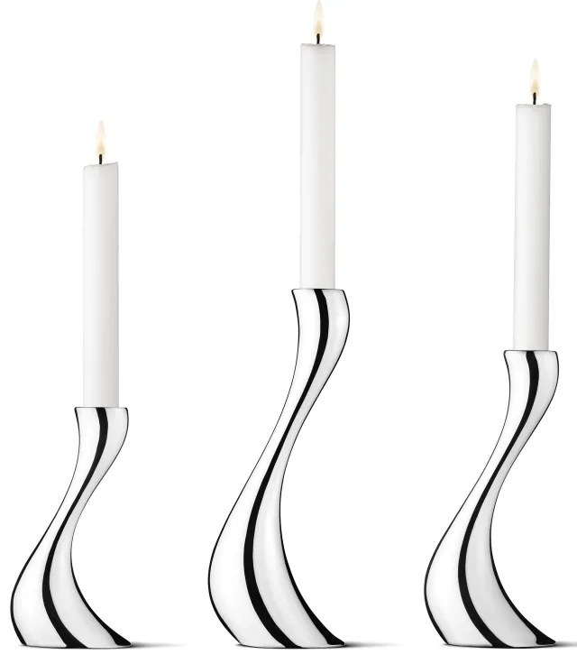 Set de sfeșnice Cobra, 3 buc - Georg Jensen