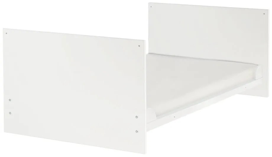 Pătuț alb cu înălțime reglabilă 70x140 cm Anton – Roba