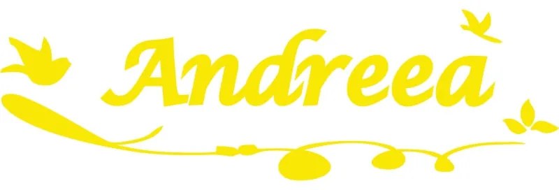 Sticker perete personalizat My Name Girl 1