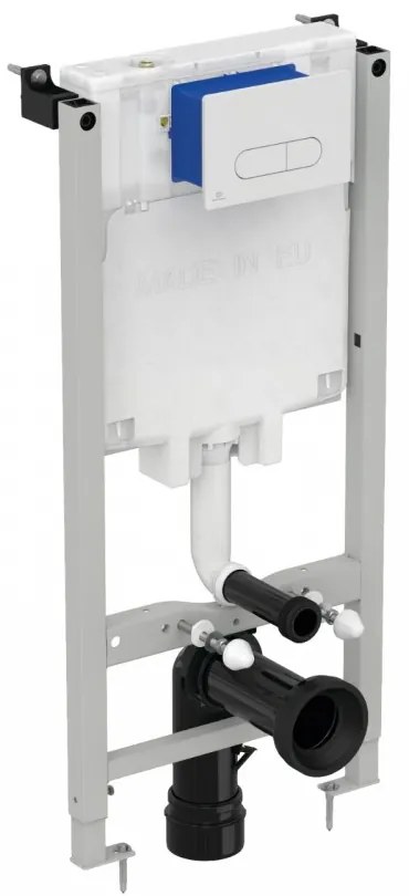 Set rezervor incastrat PROSYS cu set de fixare inclus si clapeta Oleas M1 alb lucios, Ideal Standard Alb lucios