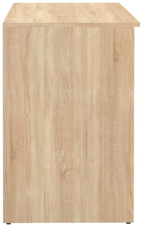 Birou cu blat cu aspect de lemn de stejar 50x115 cm Oxford – TemaHome