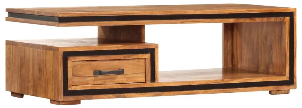vidaXL Măsuță de cafea, 100x45x33 cm, lemn masiv de acacia
